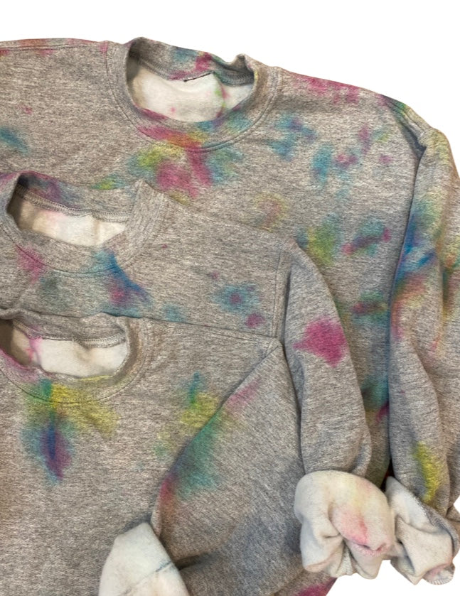 Women's Vintage Grey Rainbow
