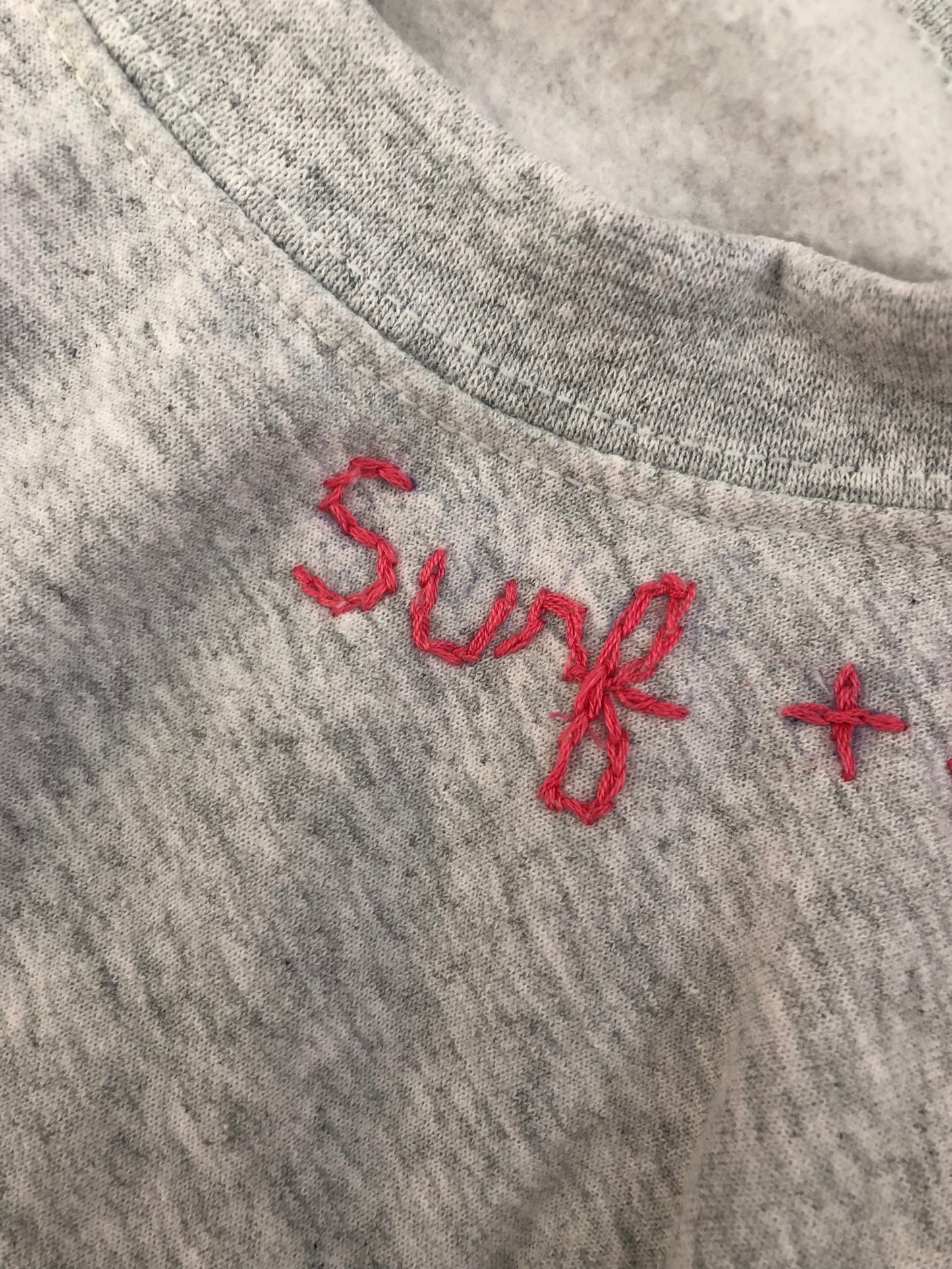 Vintage Grey Crew Sweatshirt