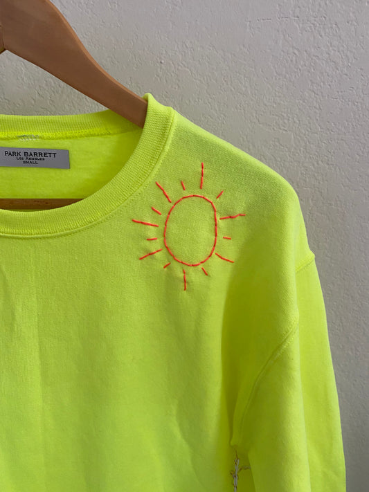 SALE- WOMENS Neon Yellow adult SMALL