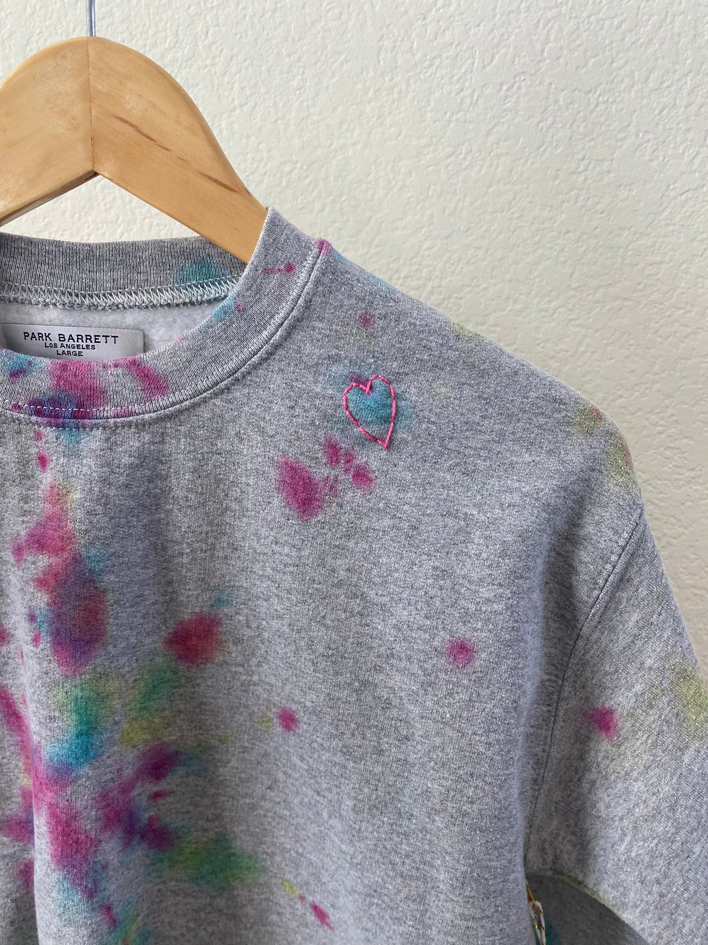 SALE- Kids Rainbow Sweatshirt size Large